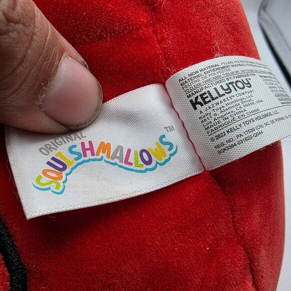 Disney Squishmallows Mickey Mouse Plush Black Red Soft Toy 12" Kellytoy - Picture 4 of 7